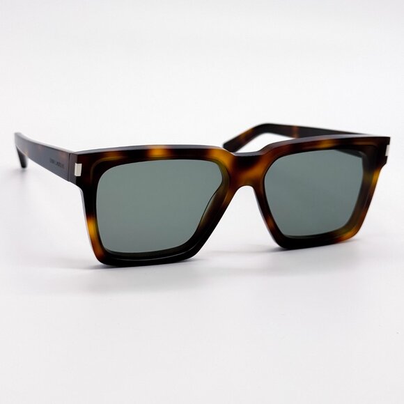 NEW SAINT LAURENT SL610 003 UNISEX HAVANA GREEN SAINT LAURENT SL 610 003 - Picture 5 of 13